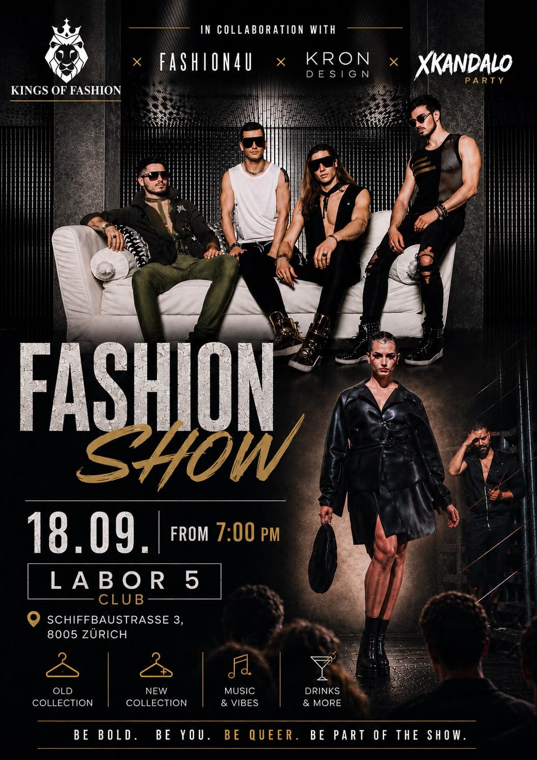 Queer Fashion Show at Labor5
